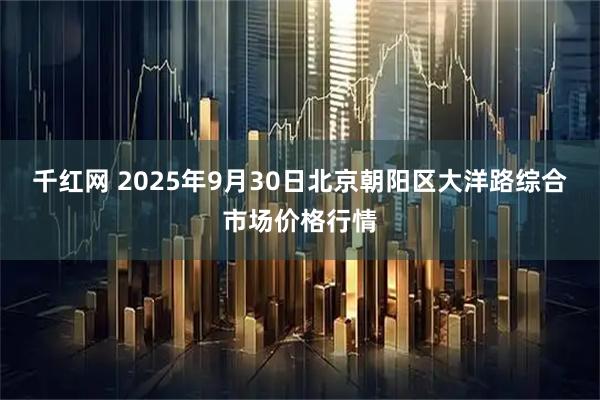 千红网 2025年9月30日北京朝阳区大洋路综合市场价格行情